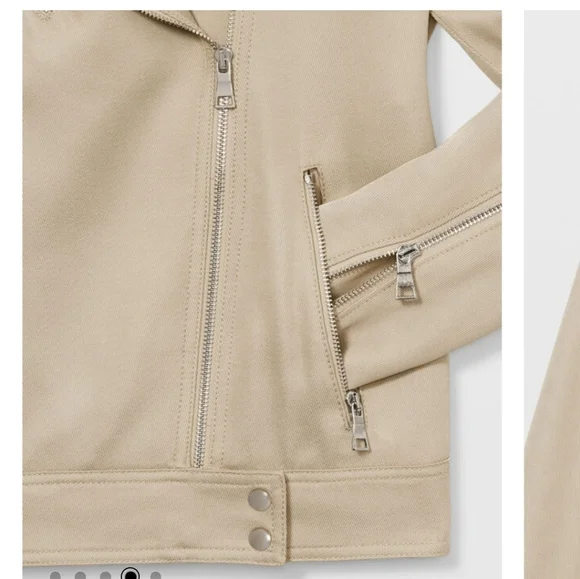 Club Monaco Relaxed Moto jacket S - Picture 4 of 10